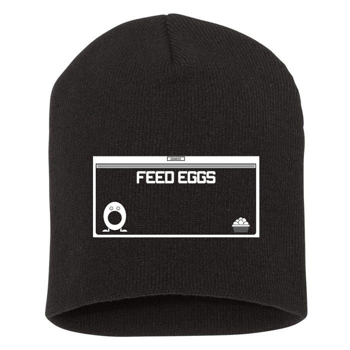 Funny Feed Eggs I Think You Should Leave Gifts For Men Short Acrylic Beanie