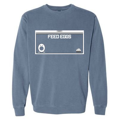 Funny Feed Eggs I Think You Should Leave Gifts For Men Garment-Dyed Sweatshirt