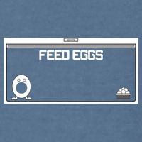 Funny Feed Eggs I Think You Should Leave Gifts For Men Garment-Dyed Sweatshirt
