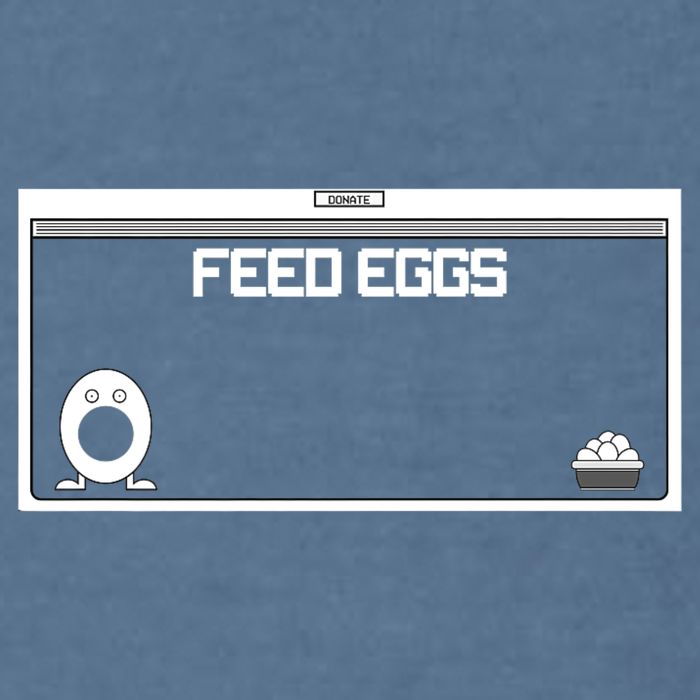 Funny Feed Eggs I Think You Should Leave Gifts For Men Garment-Dyed Sweatshirt