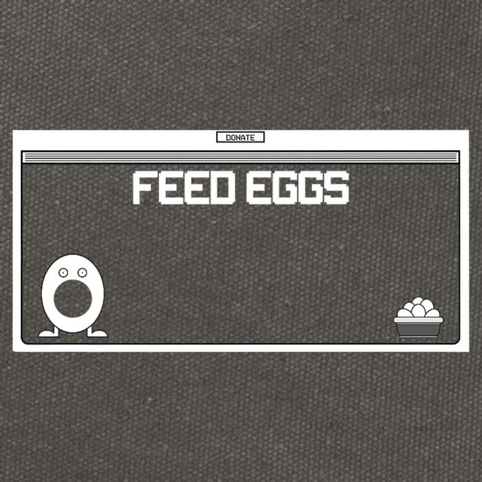 Funny Feed Eggs I Think You Should Leave Gifts For Men Cotton Canvas Backpack