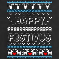 Festivus 7 Panel Mesh Trucker Snapback Hat