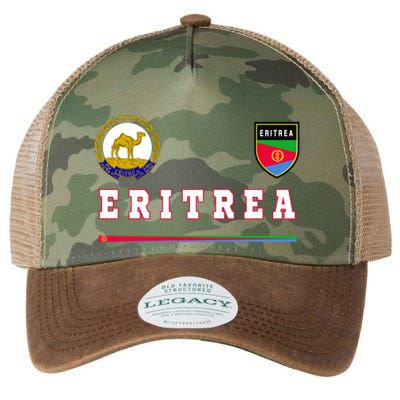 Flag Football Eritrean Eritrea Sport Soccer Jersey Legacy Tie Dye Trucker Hat