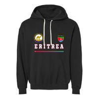 Flag Football Eritrean Eritrea Sport Soccer Jersey Garment-Dyed Fleece Hoodie