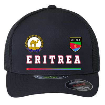 Flag Football Eritrean Eritrea Sport Soccer Jersey Flexfit Unipanel Trucker Cap