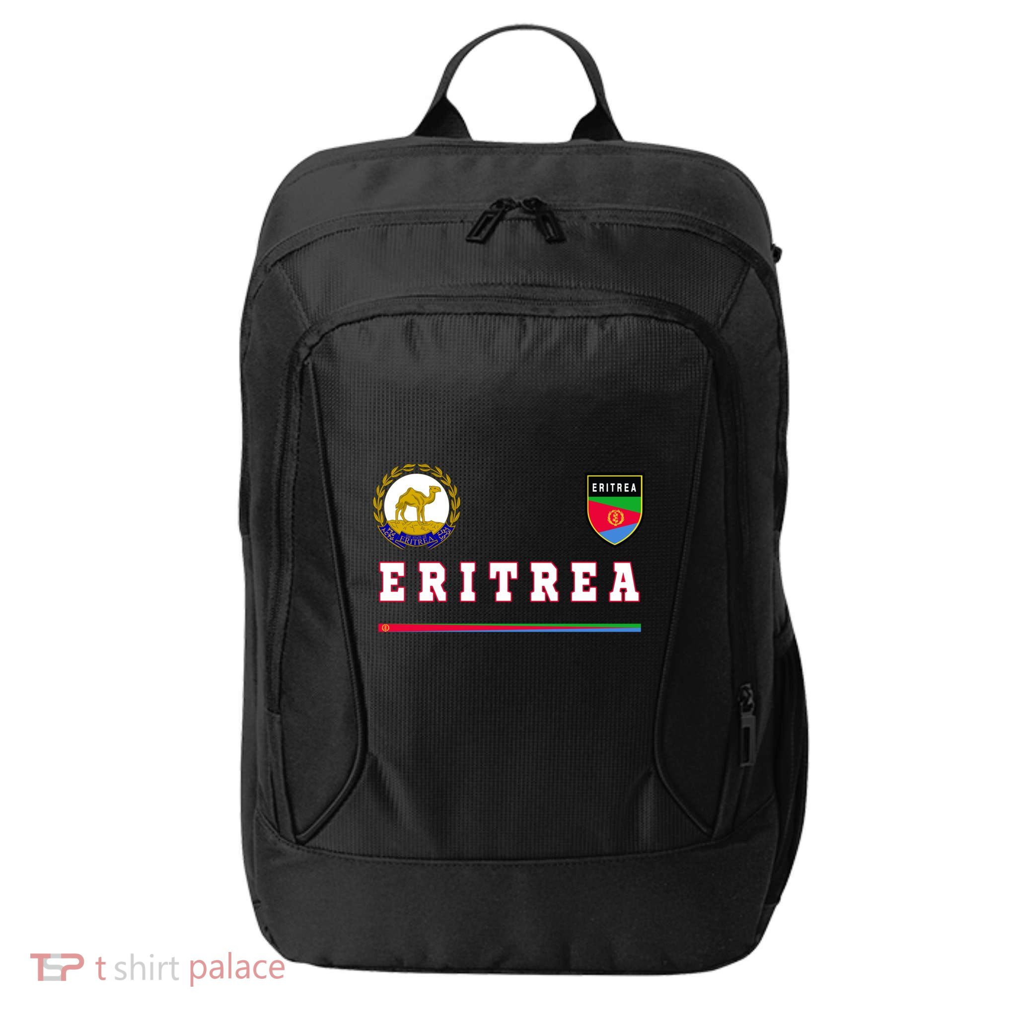 Flag Football Eritrean Eritrea Sport Soccer Jersey City Backpack
