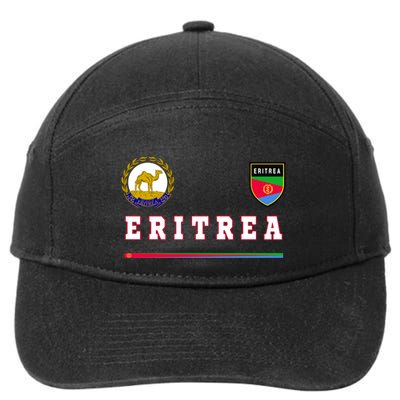 Flag Football Eritrean Eritrea Sport Soccer Jersey 7-Panel Snapback Hat