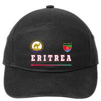 Flag Football Eritrean Eritrea Sport Soccer Jersey 7-Panel Snapback Hat