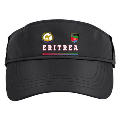 Flag Football Eritrean Eritrea Sport Soccer Jersey Adult Drive Performance Visor