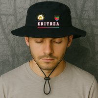 Flag Football Eritrean Eritrea Sport Soccer Jersey Bucket Hat