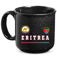 Flag Football Eritrean Eritrea Sport Soccer Jersey 15oz Campfire Ceramic Mug