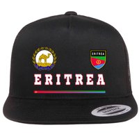 Flag Football Eritrean Eritrea Sport Soccer Jersey Flatbill Hat