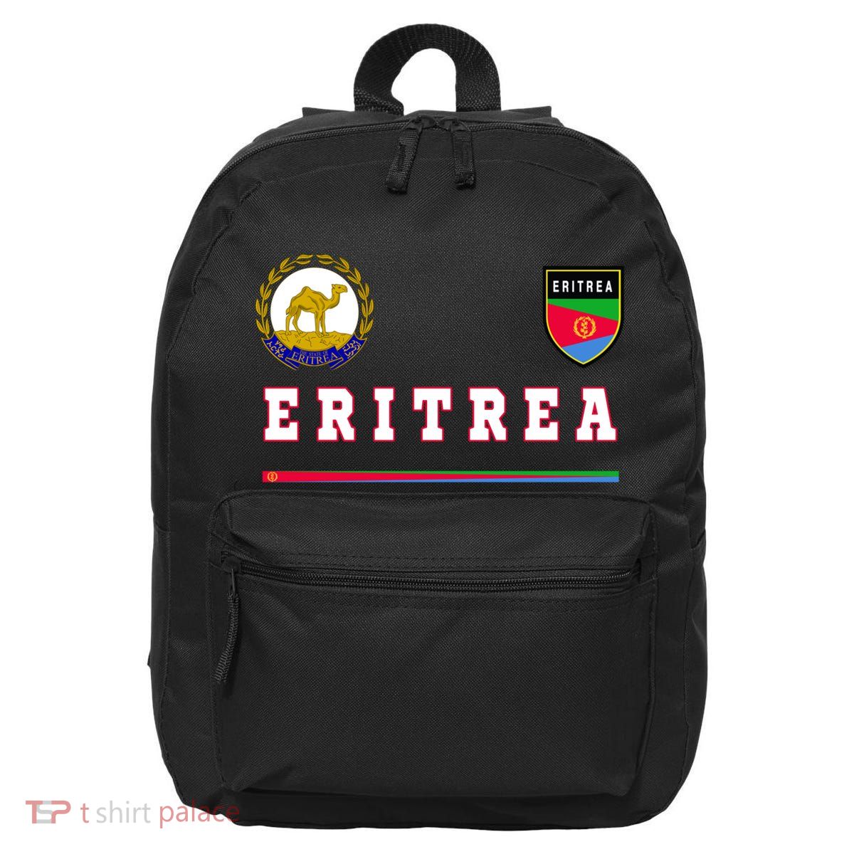 Flag Football Eritrean Eritrea Sport Soccer Jersey 16 in Basic Backpack