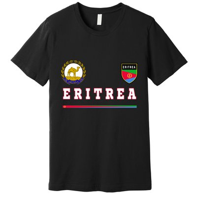 Flag Football Eritrean Eritrea Sport Soccer Jersey Premium T-Shirt
