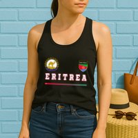 Flag Football Eritrean Eritrea Sport Soccer Jersey Womens Tank Top