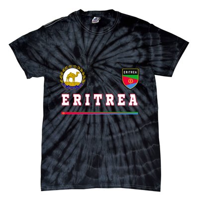 Flag Football Eritrean Eritrea Sport Soccer Jersey Tie-Dye T-Shirt