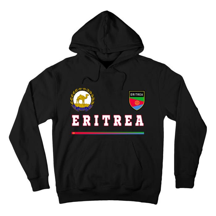 Flag Football Eritrean Eritrea Sport Soccer Jersey Tall Hoodie