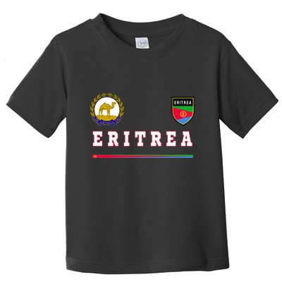 Flag Football Eritrean Eritrea Sport Soccer Jersey Toddler T-Shirt