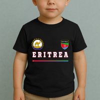 Flag Football Eritrean Eritrea Sport Soccer Jersey Toddler T-Shirt