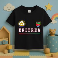 Flag Football Eritrean Eritrea Sport Soccer Jersey Toddler T-Shirt