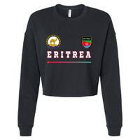 Flag Football Eritrean Eritrea Sport Soccer Jersey Cropped Pullover Crew