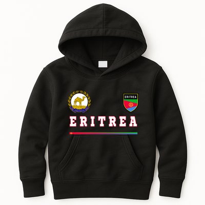 Flag Football Eritrean Eritrea Sport Soccer Jersey Kids Hoodie