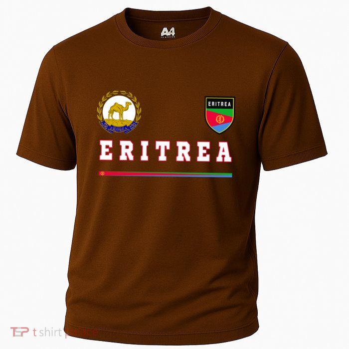 Flag Football Eritrean Eritrea Sport Soccer Jersey Performance Shirt