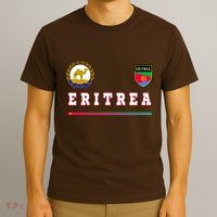 Flag Football Eritrean Eritrea Sport Soccer Jersey T-Shirt