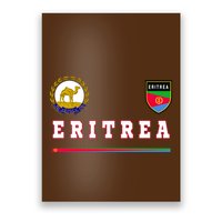 Flag Football Eritrean Eritrea Sport Soccer Jersey Poster