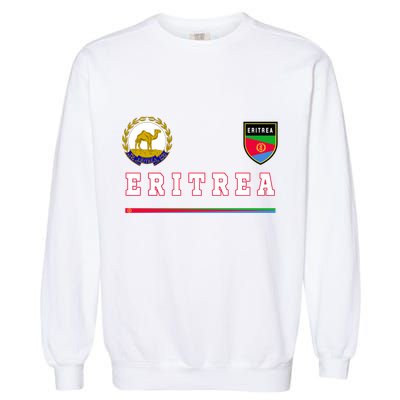 Flag Football Eritrean Eritrea Sport Soccer Jersey Garment-Dyed Sweatshirt