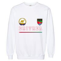 Flag Football Eritrean Eritrea Sport Soccer Jersey Garment-Dyed Sweatshirt