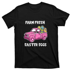 Farm Fresh Eatser Eggs Easter Day Gift Funny Egg T-Shirt