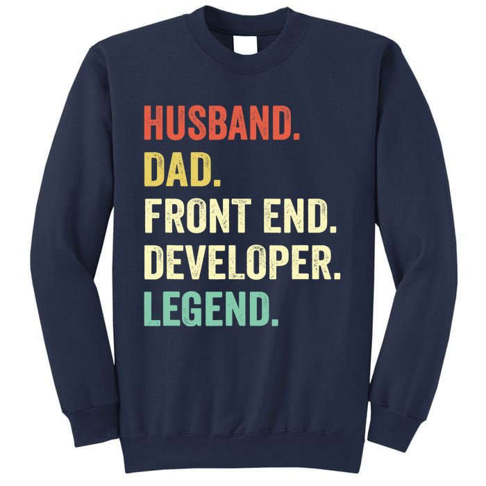 Funny Front End Developer Gifts Web Developers Dad Husband Sweatshirt