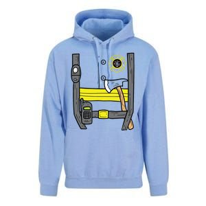 Firefighter Fireman Easy Lazy DIY Halloween Costume Boy Unisex Surf Hoodie