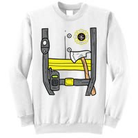 Firefighter Fireman Easy Lazy DIY Halloween Costume Boy Sweatshirt