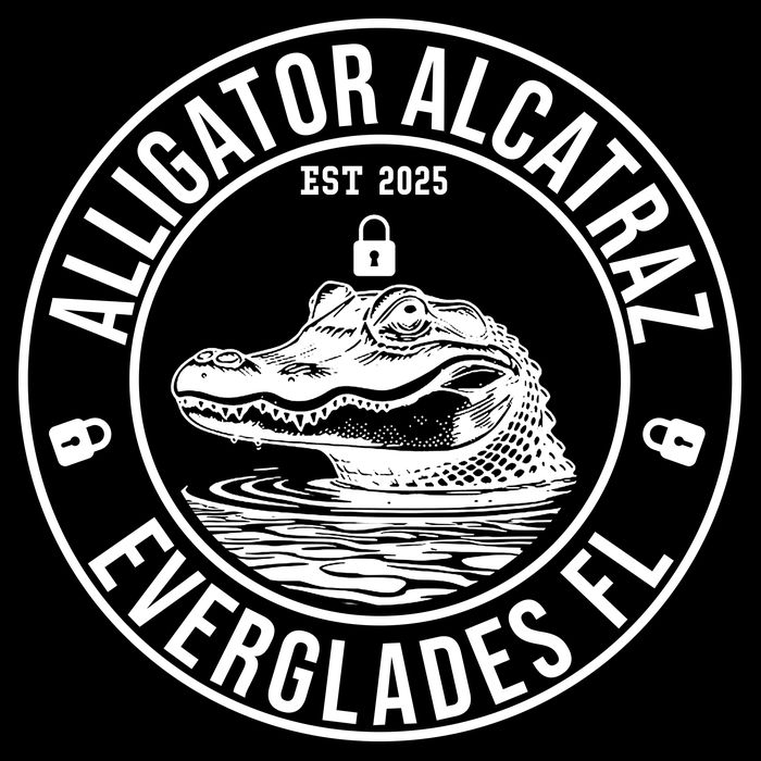 Funny Florida Everglades FL Meme Alligator Alcatraz Backpack