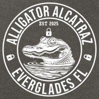 Funny Florida Everglades FL Meme Alligator Alcatraz Cotton Canvas Backpack