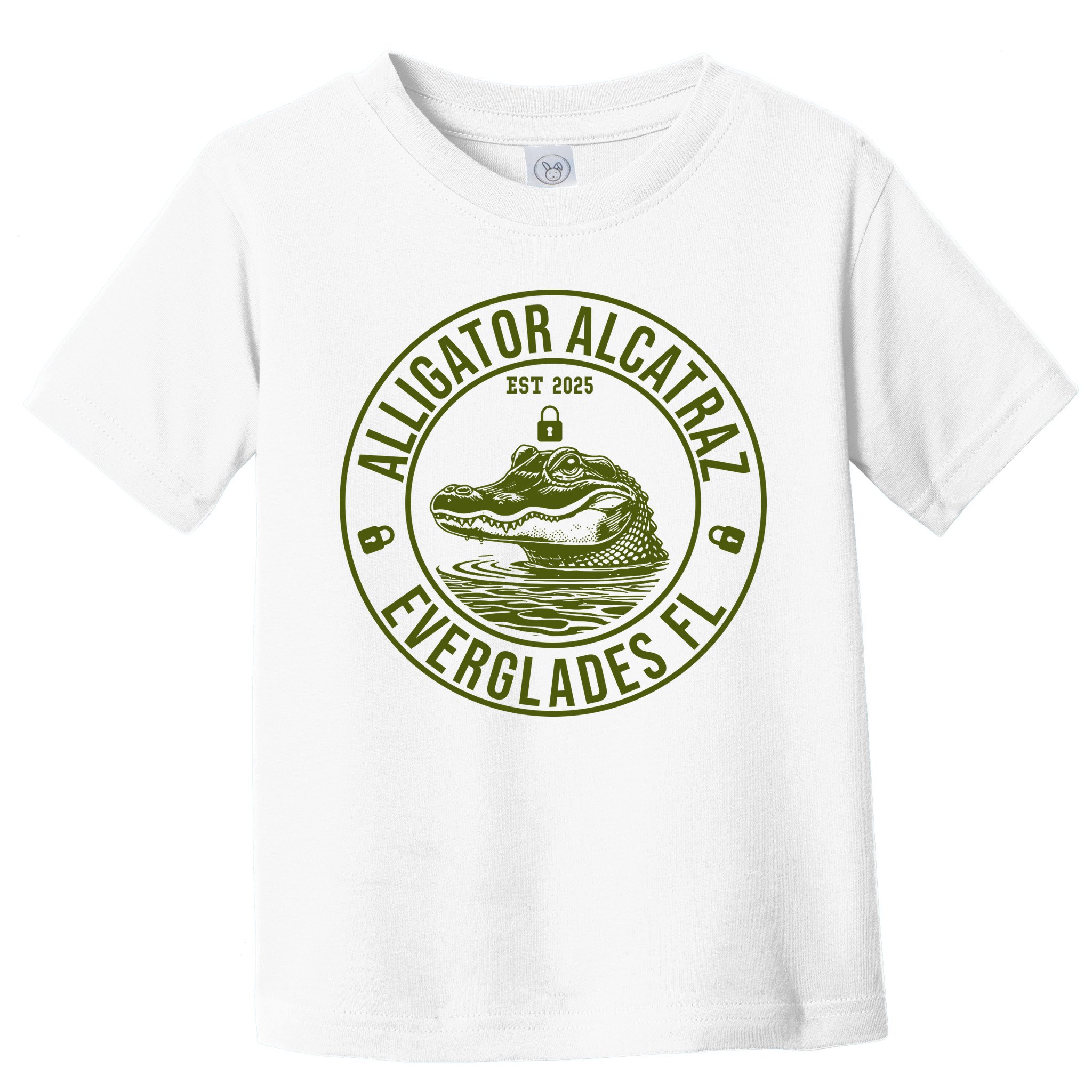 Funny Florida Everglades FL Meme Alligator Alcatraz Toddler T-Shirt