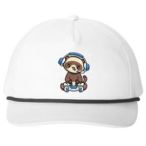 Ferret Snapback Five-Panel Rope Hat