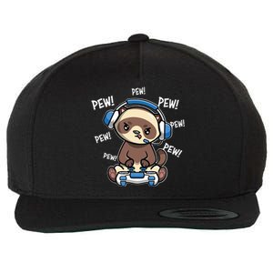 Ferret Wool Snapback Cap