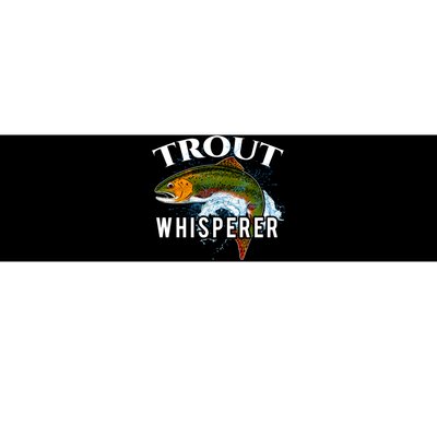 Funny Fishing Fisherman Gift Trout Whisperer Bumper Sticker