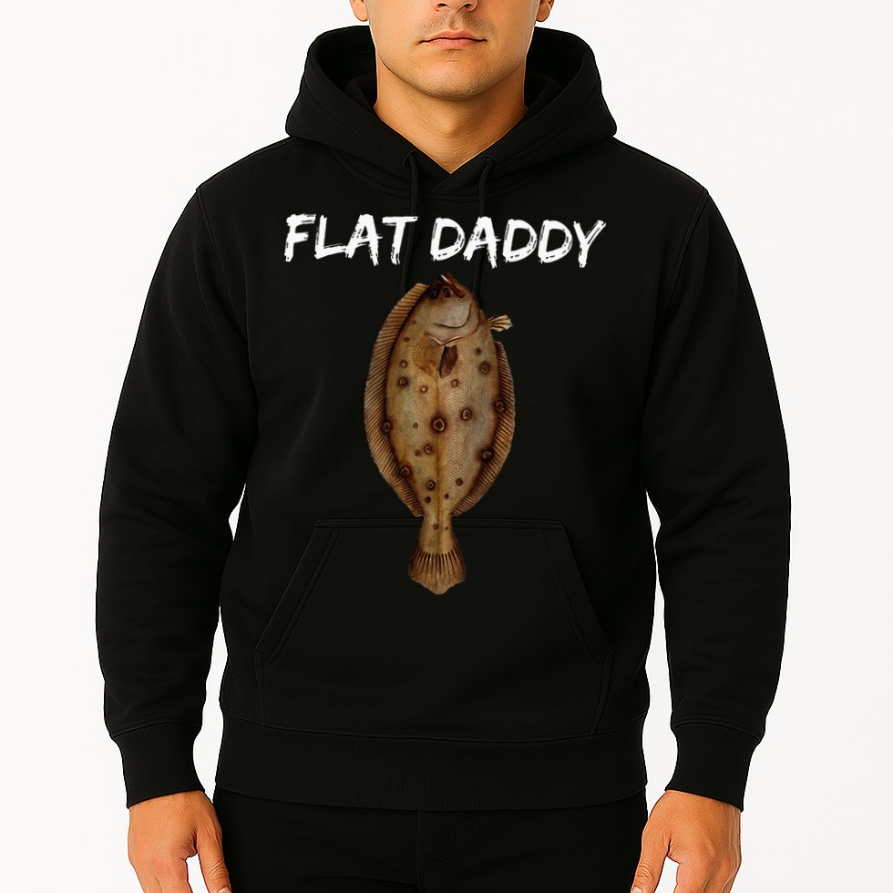 Flounder Fishing For Fishermen Of All Ages Hoodie