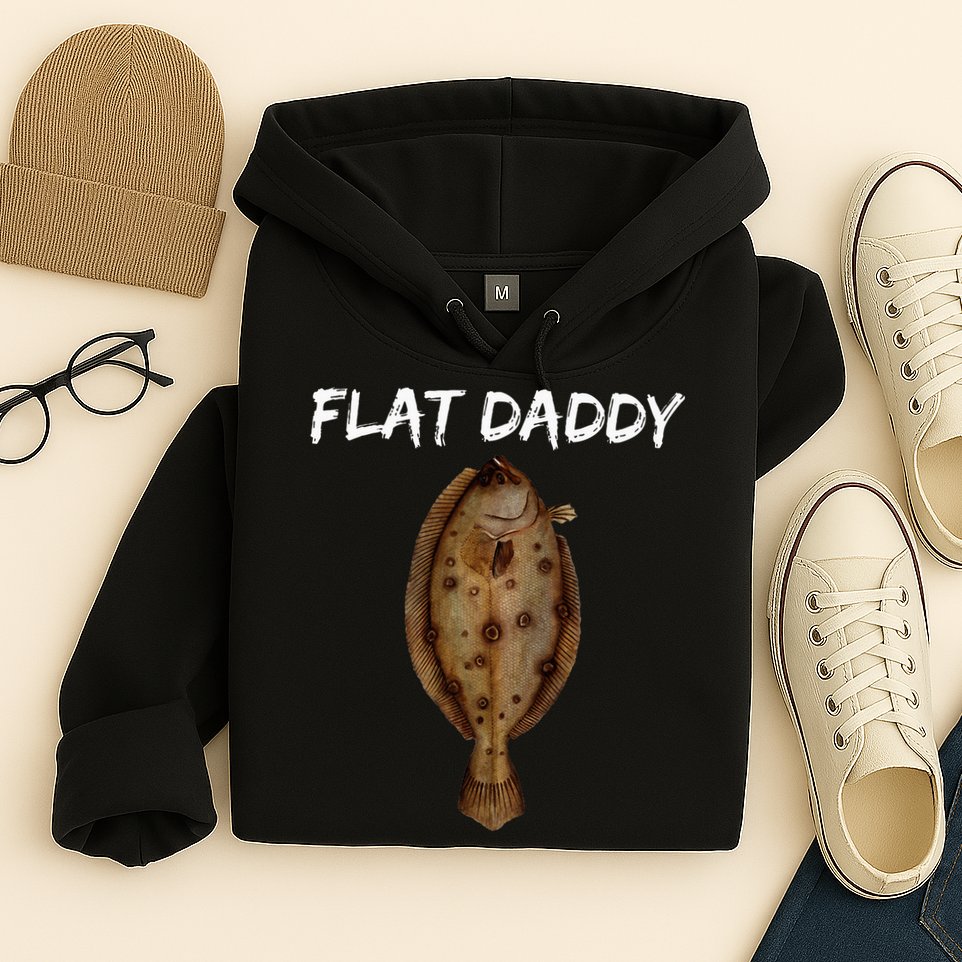 Flounder Fishing For Fishermen Of All Ages Hoodie