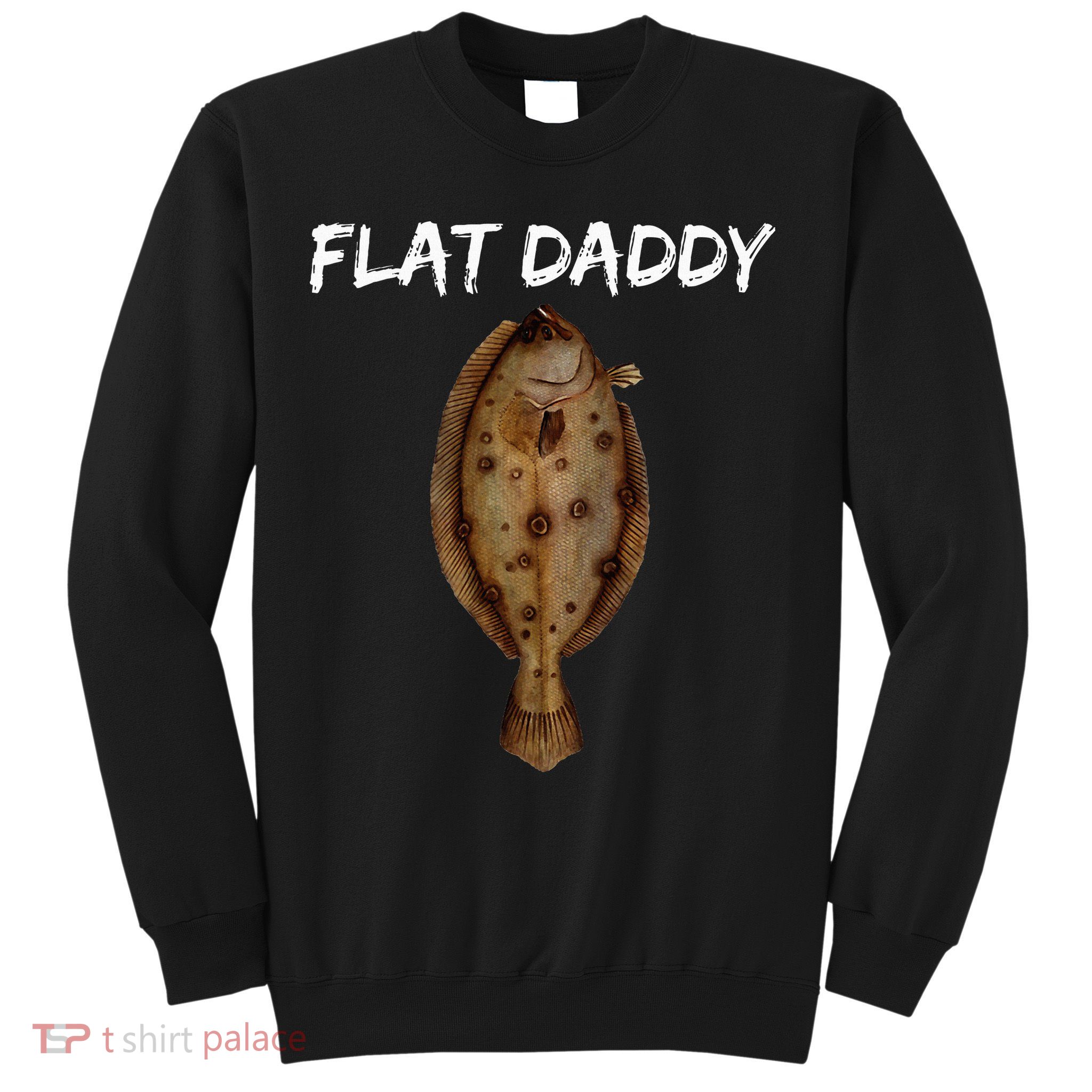 Flounder Fishing For Fishermen Of All Ages Sweatshirt