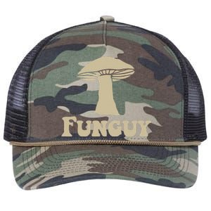 Funguy Funny Retro Rope Trucker Hat Cap