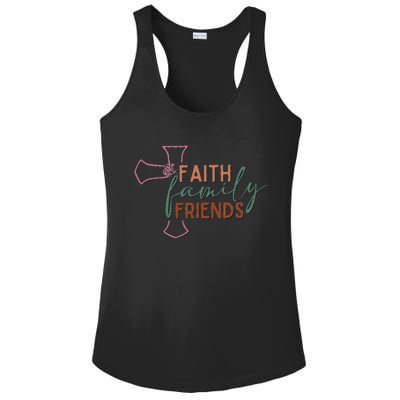 Faith Family Friends Ladies PosiCharge Competitor Racerback Tank