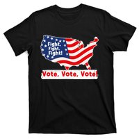 Fight Fight Fight! Vote Vote Vote! Trump Elon 2024 T-Shirt