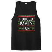 Family Forced Fun Funny Sarcastic Christmas Pajama Family  PosiCharge Competitor Tank