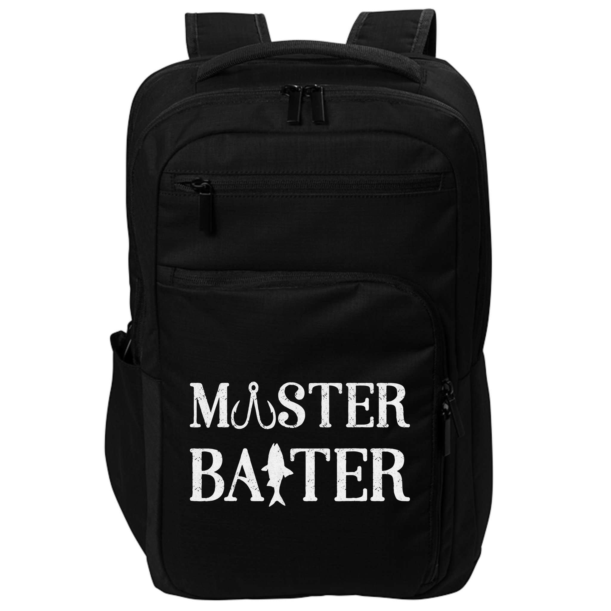 Fishermen Funny Fishing Master Baiter Impact Tech Backpack