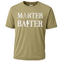 Fishermen Funny Fishing Master Baiter Cooling Performance Crew T-Shirt